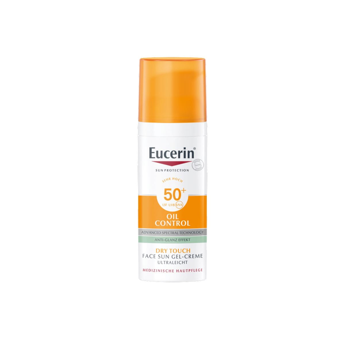 eucerin oil control face sun gel-creme